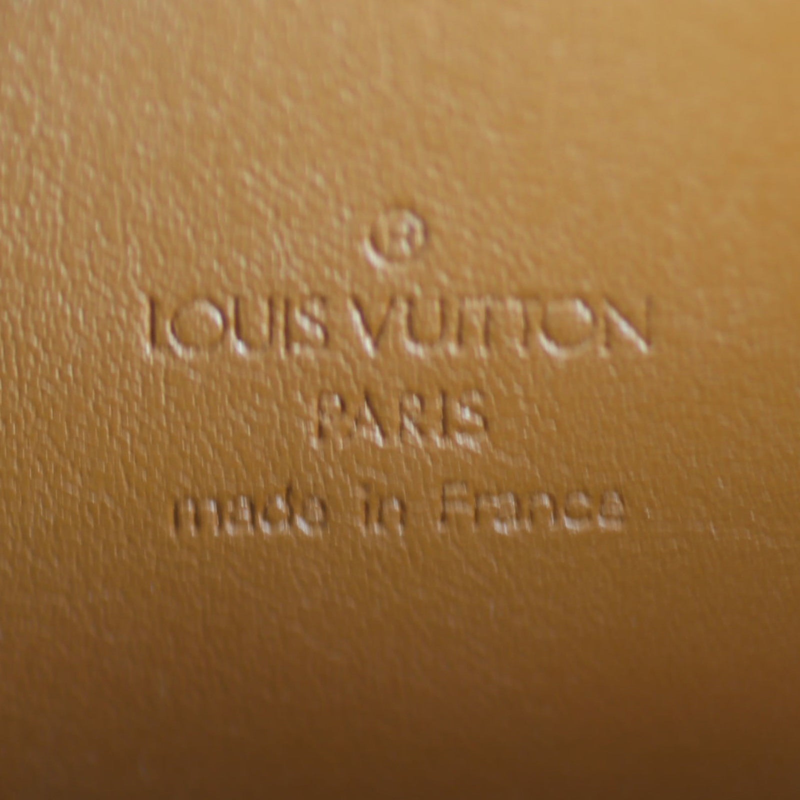 Louis Vuitton Mott Vernis Stamp
