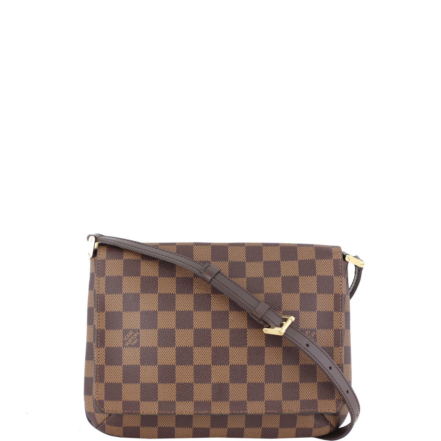 Louis Vuitton Musette Tango Damier Ebene Front
