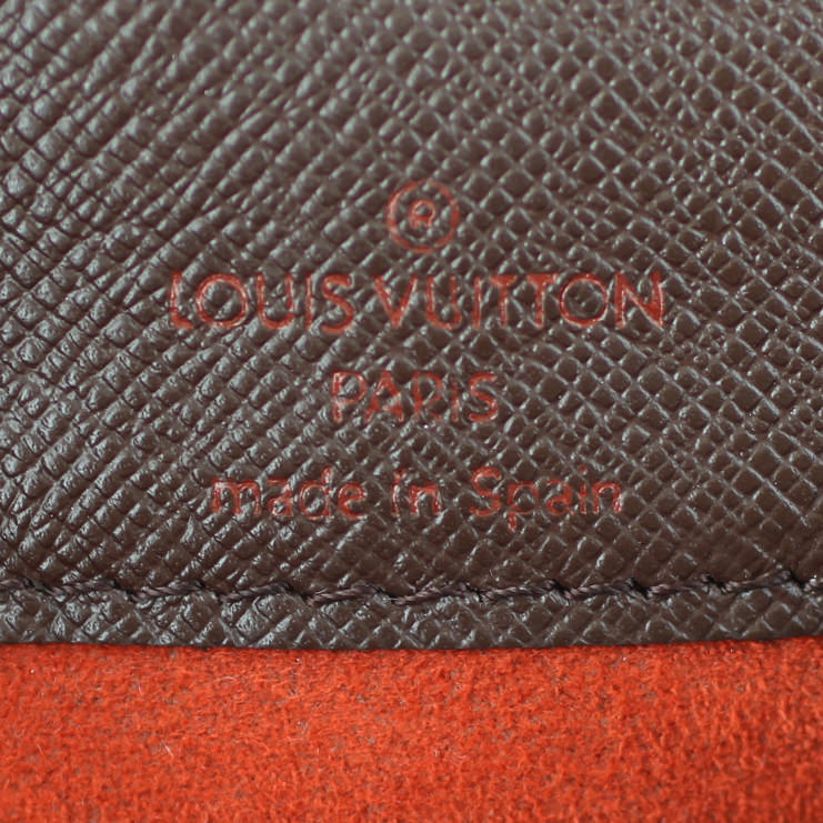 Louis Vuitton Musette Tango Damier Ebene Stamp