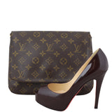 Louis Vuitton Musette Tango Monogram Scale