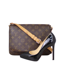 Louis Vuitton Musette Tango Monogram Shoe