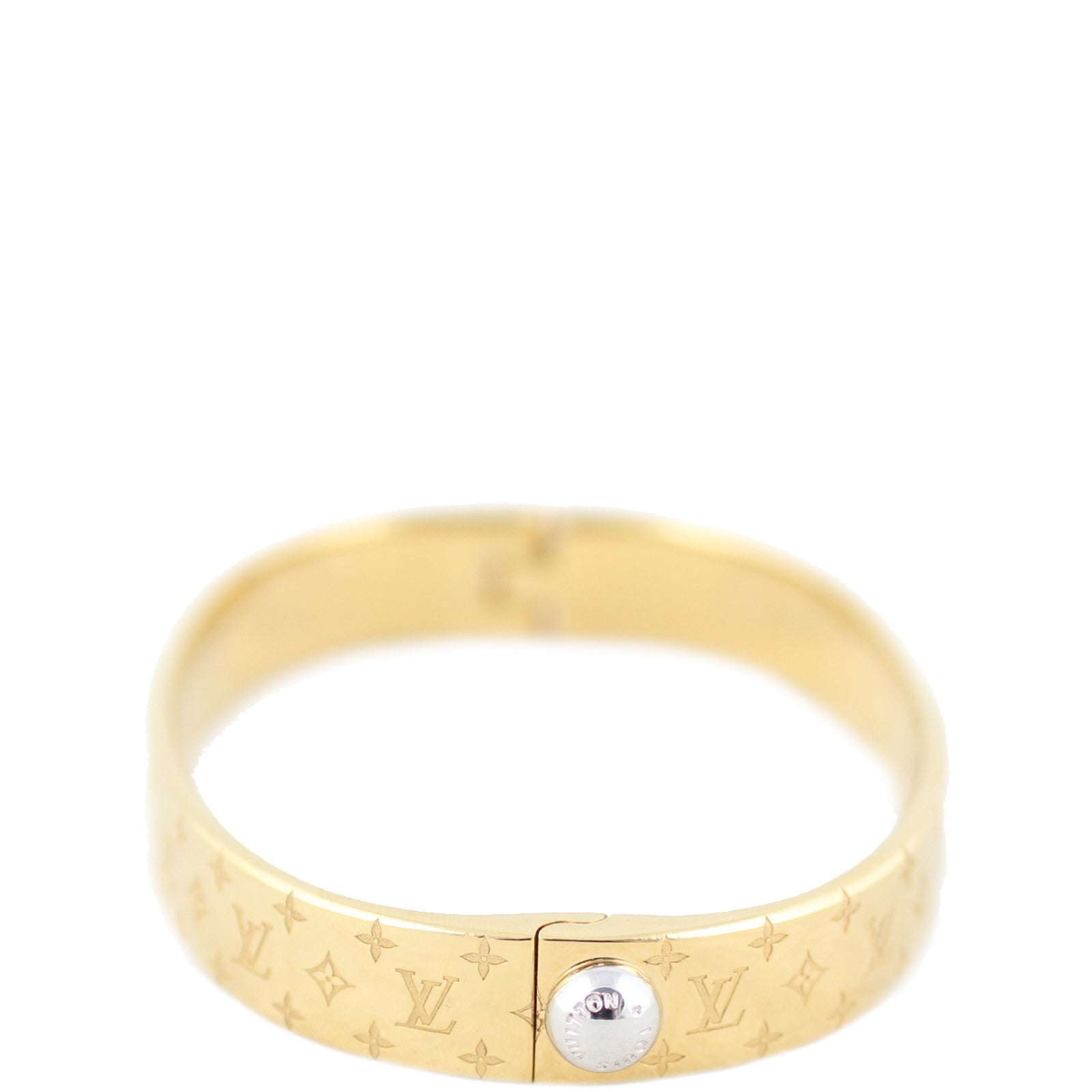 Louis Vuitton Nanogram Cuff Small Front