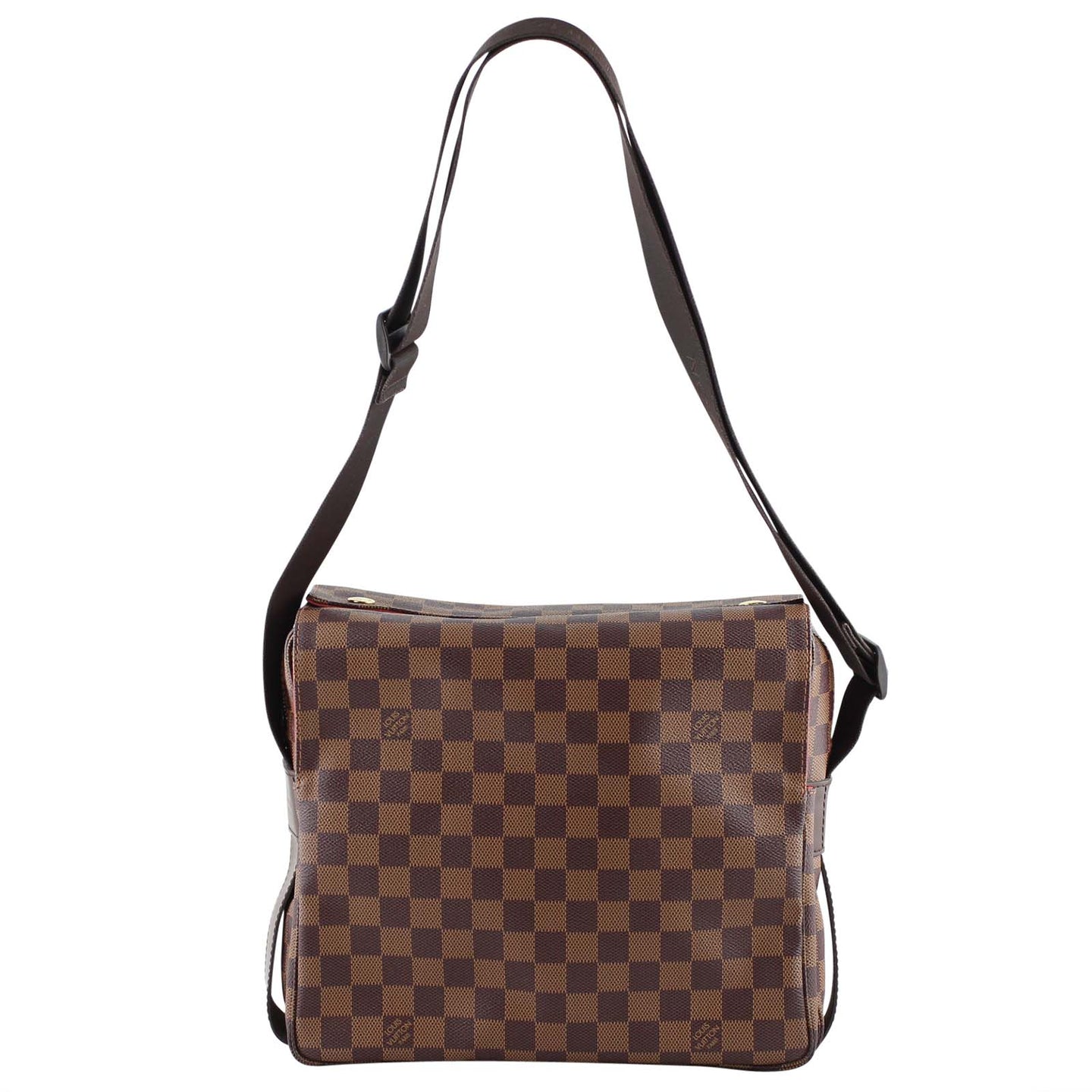 Louis Vuitton Naviglio Messenger Damier Ebene Hanging