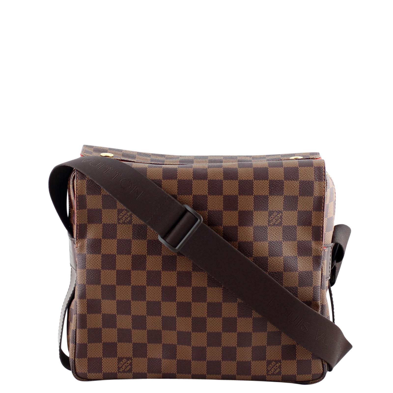 Louis Vuitton Naviglio Messenger Damier Ebene Front