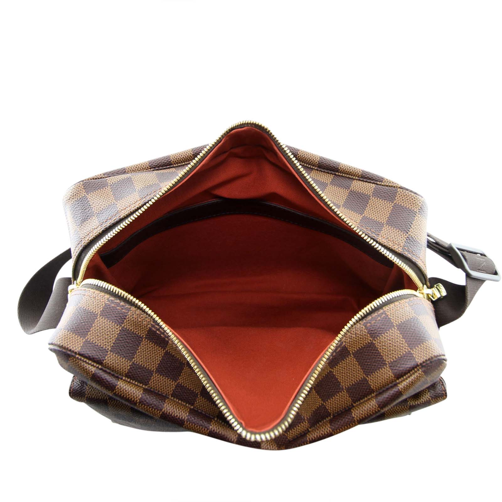 Louis Vuitton Naviglio Messenger Damier Ebene Interior