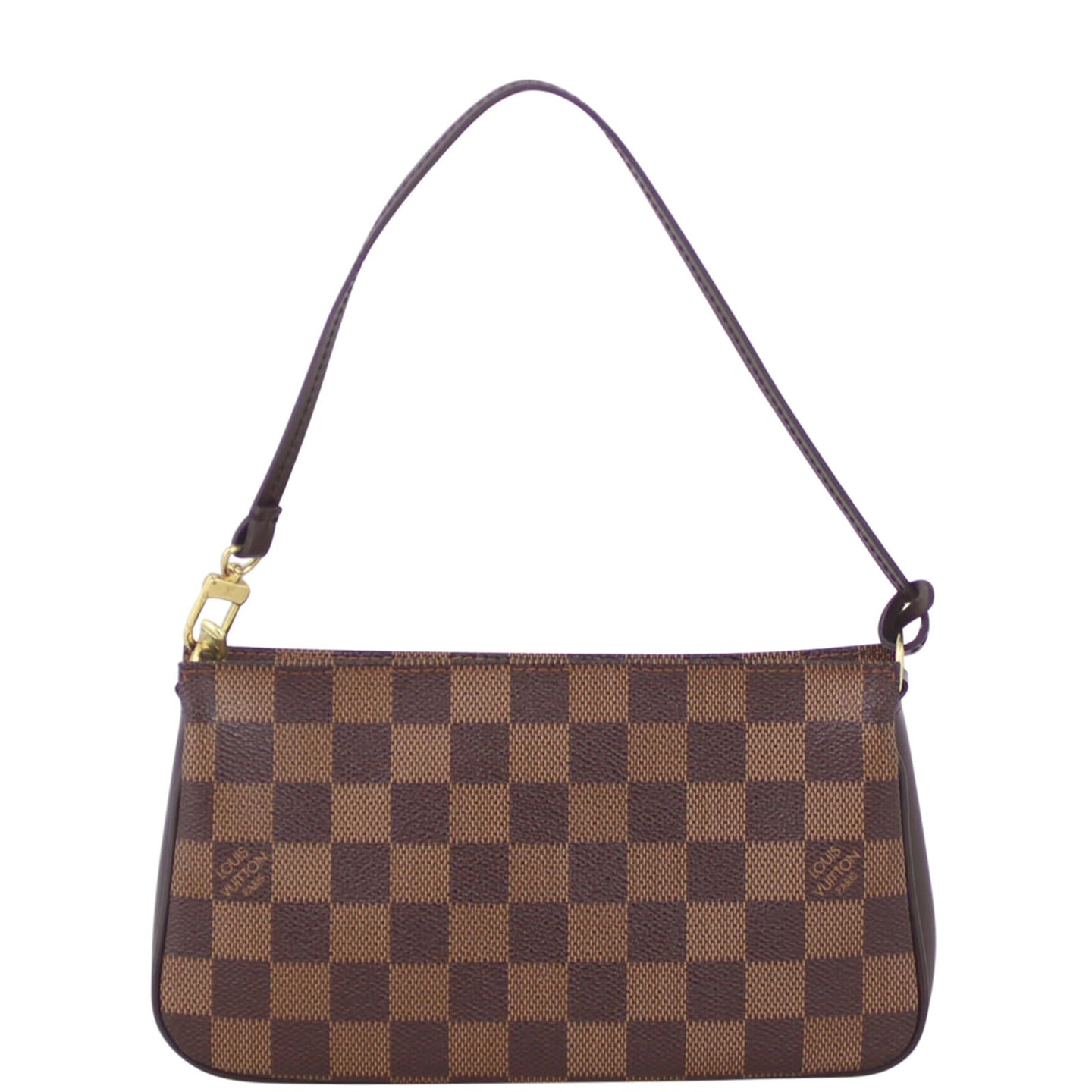 Louis Vuitton Navona Pochette Accessories Damier Ebene Front
