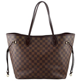 Louis Vuitton Neverfull MM Damier Ebene Back
