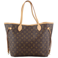 Louis Vuitton Neverfull MM Monogram back