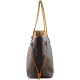 Louis Vuitton Neverfull MM Monogram side