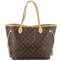 Louis Vuitton Neverfull MM Monogram front
