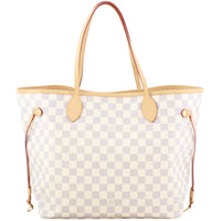 Louis Vuitton Neverfull MM Damier Azur Back