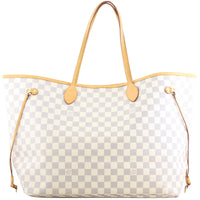 Louis Vuitton Neverfull GM Damier Azur Front