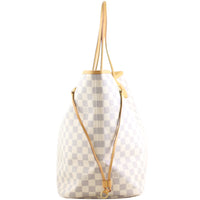 Louis Vuitton Neverfull GM Damier Azur Right