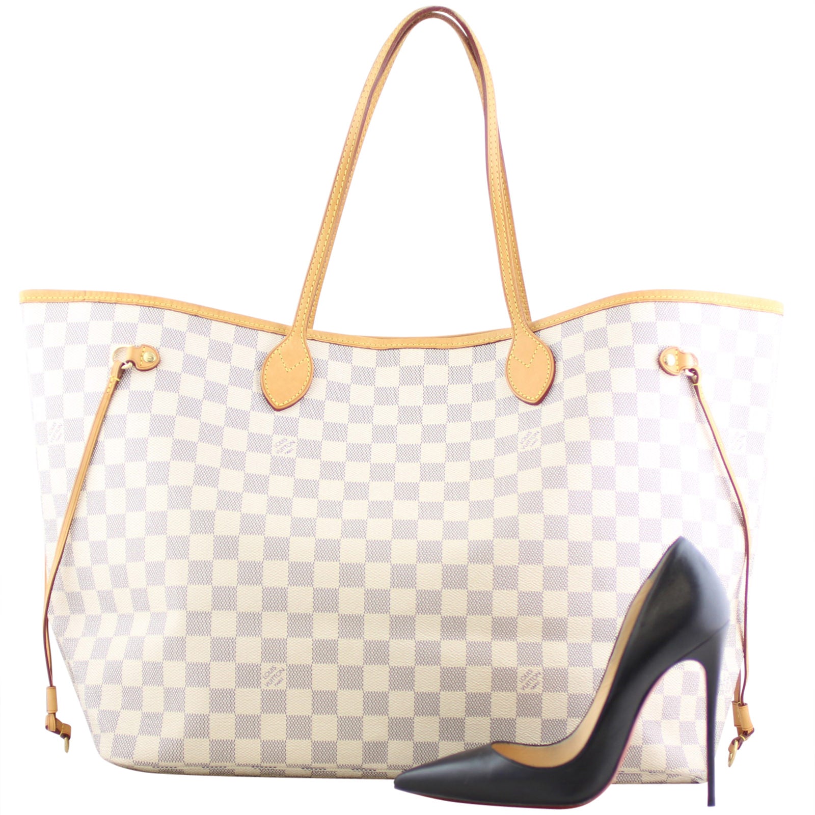 Louis Vuitton Neverfull GM Damier Azur Scale