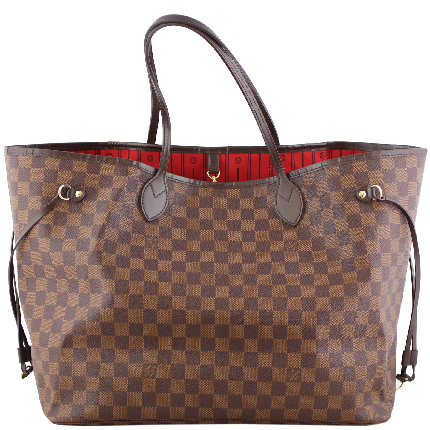 Louis Vuitton Neverfull GM Damier Ebene Front