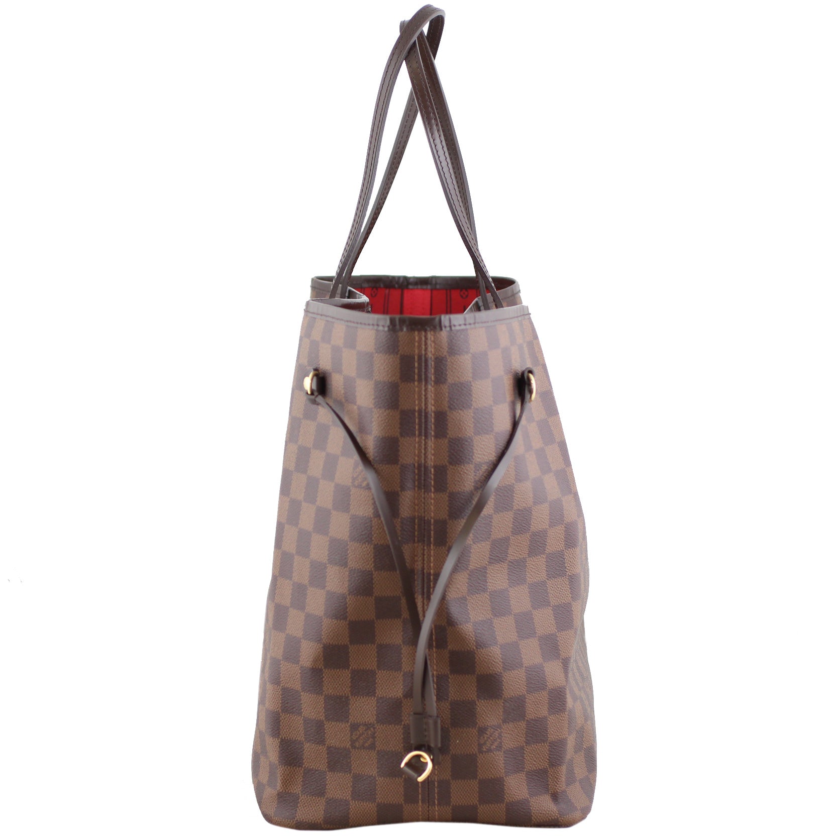 Louis Vuitton Neverfull GM Damier Ebene Left