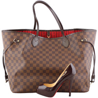 Louis Vuitton Neverfull GM Damier Ebene Scale