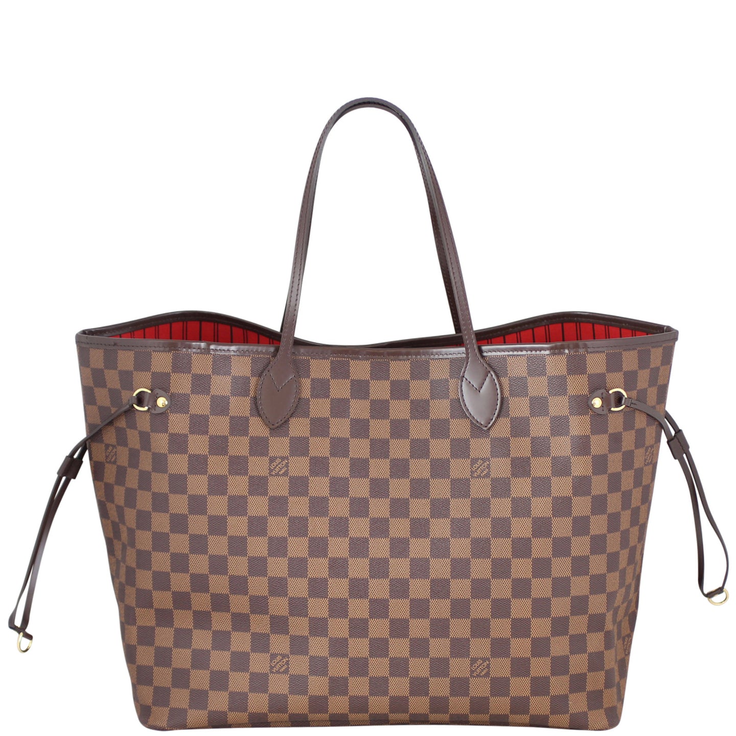 Louis Vuitton Neverfull GM Damier Ebene Back