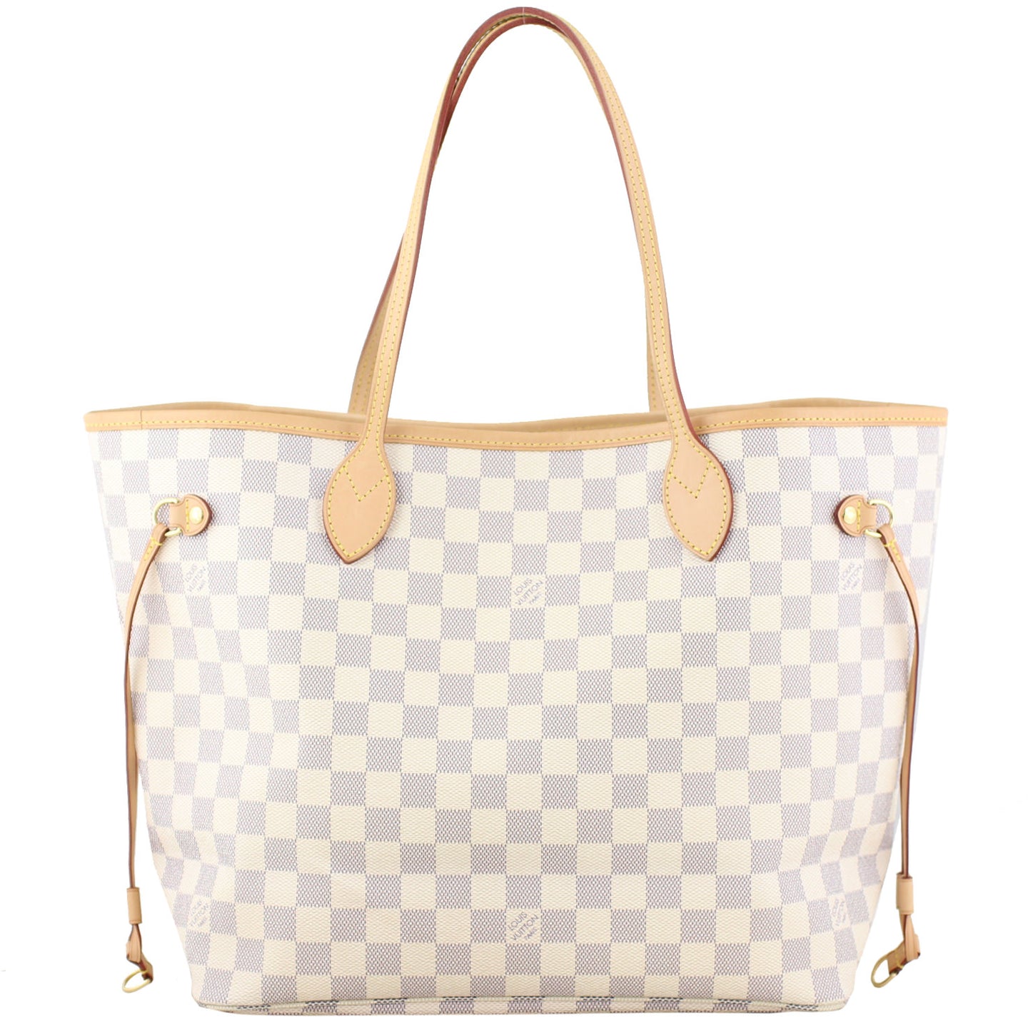 Louis Vuitton Neverfull MM Damier Azur Front