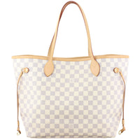 Louis Vuitton Neverfull MM Damier Azur Front