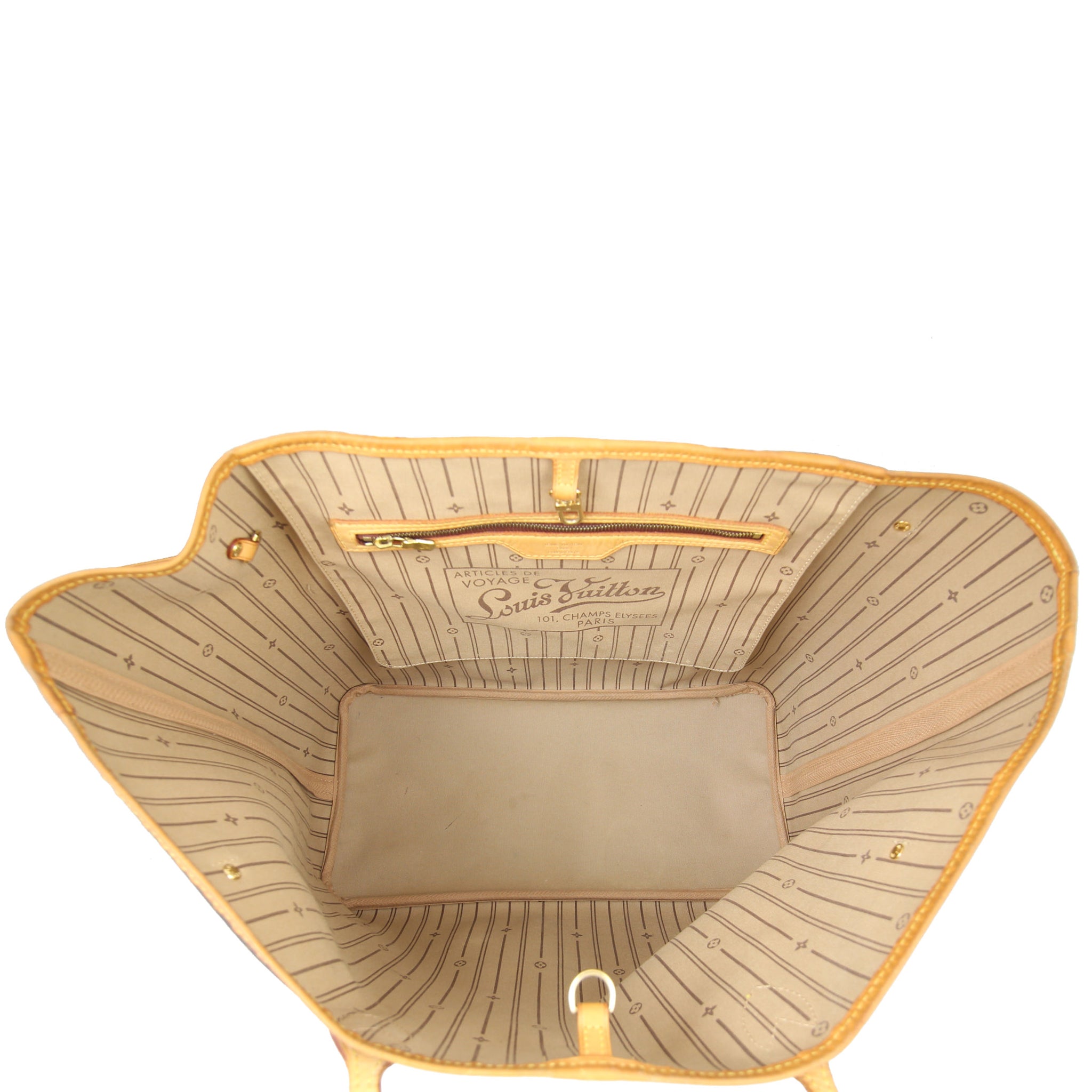 12Louis Vuitton Neverfull GM Monogram Interior