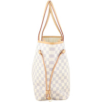 Louis Vuitton Neverfull MM Damier Azur Left