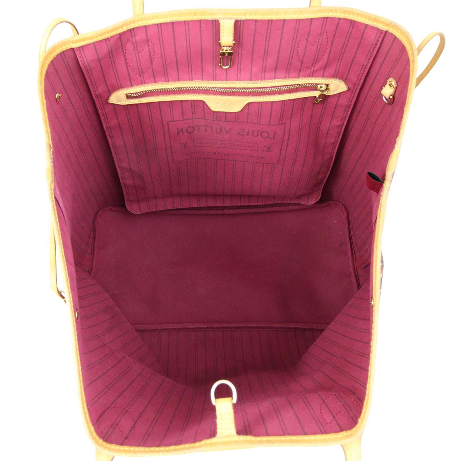 Louis Vuitton Neverfull GM Monogram Interior