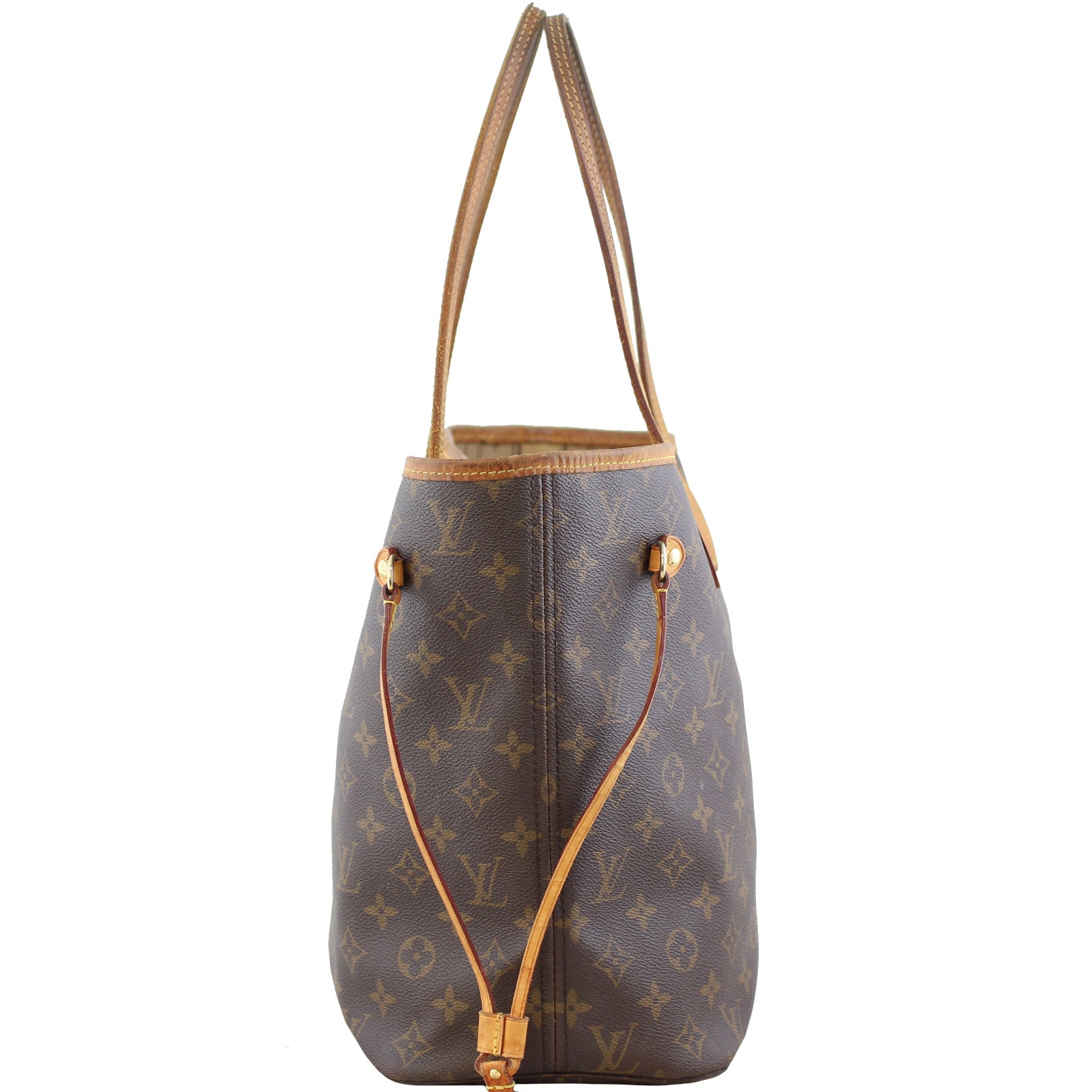 Louis Vuitton Neverfull MM Monogram Left