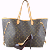 Louis Vuitton Neverfull GM Monogram Scale