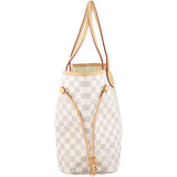 Louis Vuitton Neverfull MM Damier Azur Right