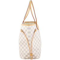 Louis Vuitton Neverfull MM Damier Azur Right