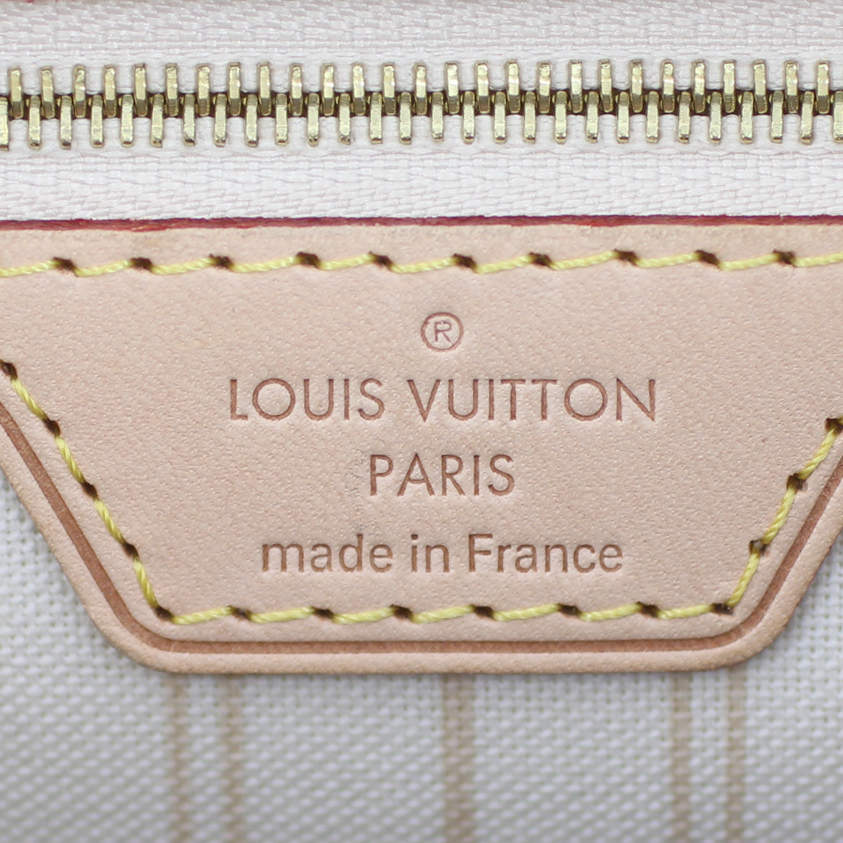 Louis Vuitton Neverfull MM Damier Azur Stamp