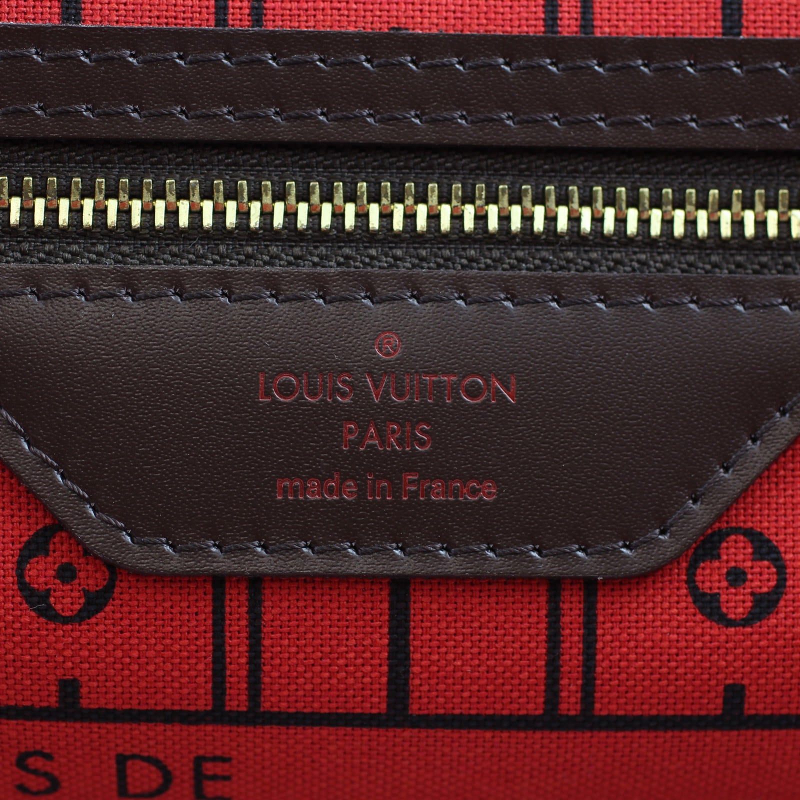 Louis Vuitton Neverfull GM stamp