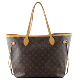 Louis Vuitton Neverfull MM Monogram back