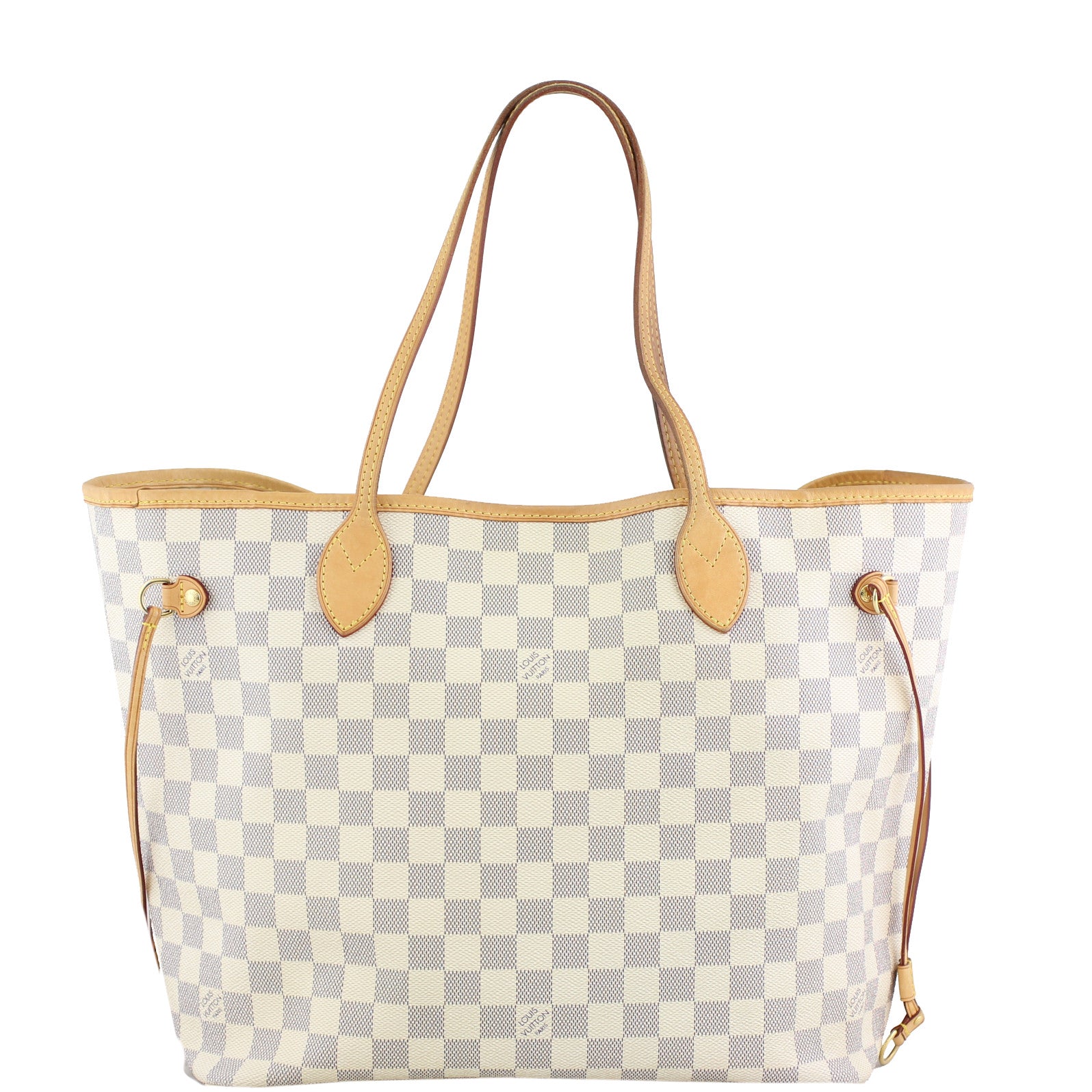 Louis Vuitton Neverfull MM Damier Azur Back