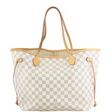 Louis Vuitton Neverfull MM Damier Azur Front