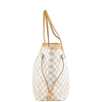 Louis Vuitton Neverfull MM Damier Azur Left