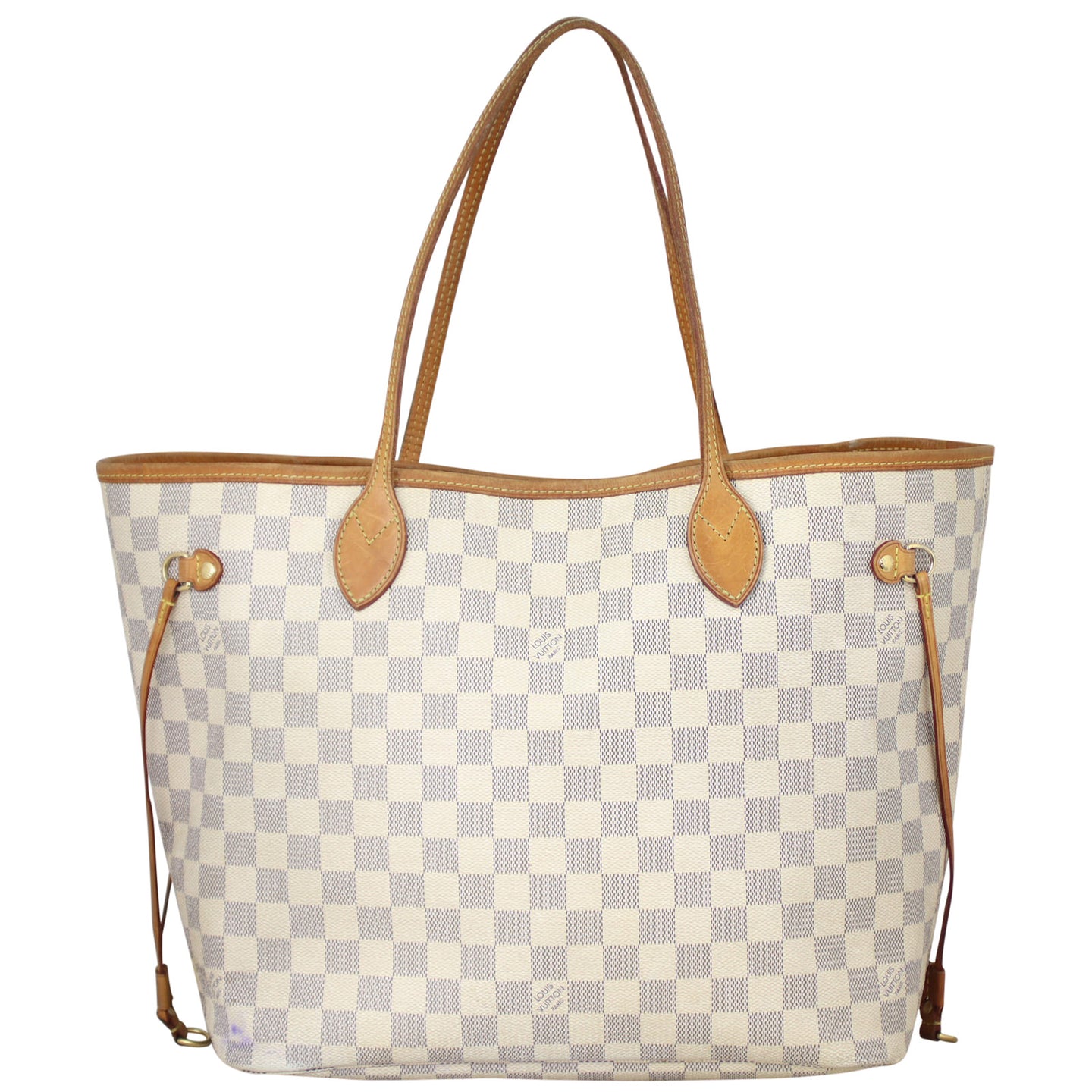 Louis Vuitton Neverfull MM Damier Azur Front