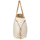 Louis Vuitton Neverfull MM Damier Azur Side