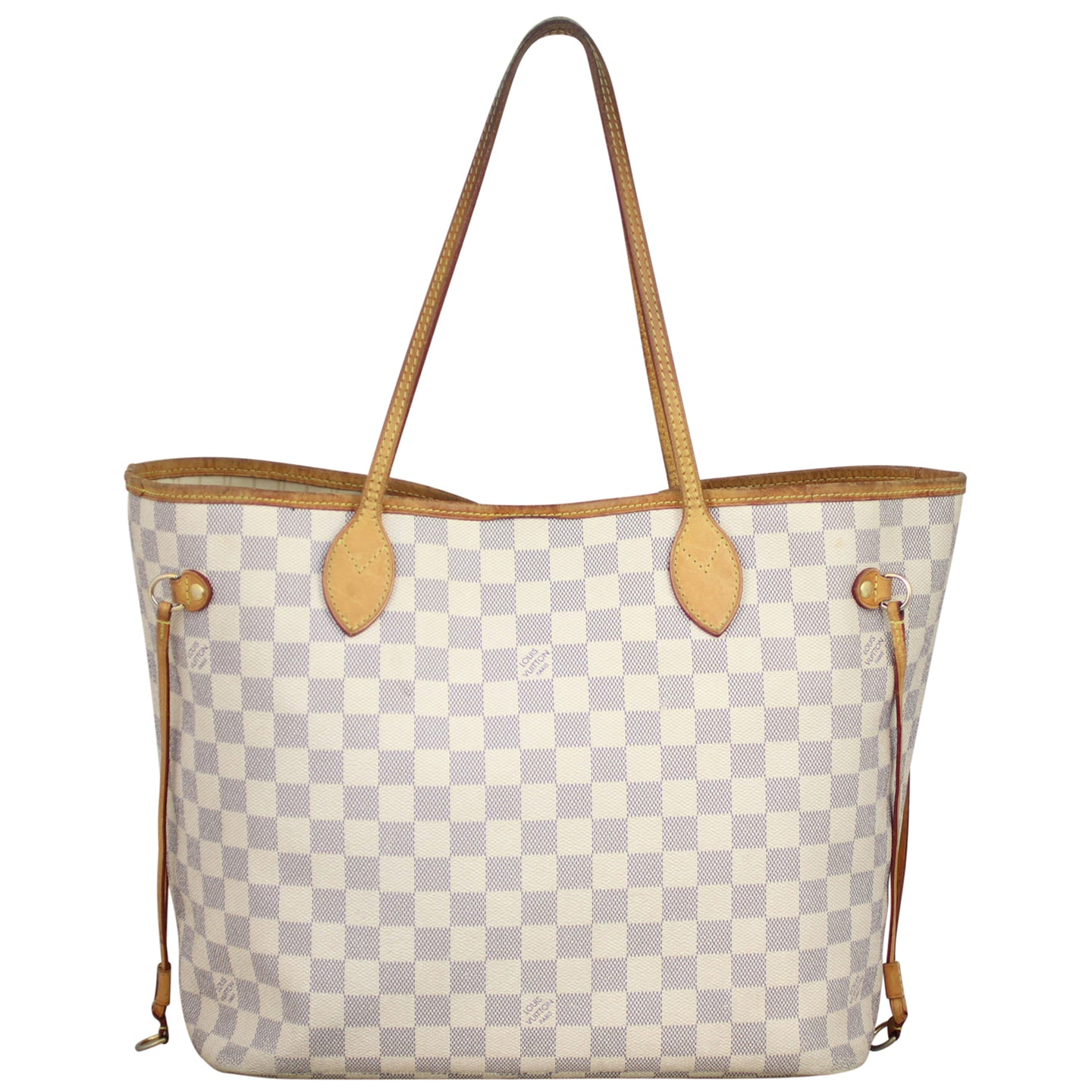 Louis Vuitton Neverfull GM Damier Azur Back