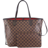Louis Vuitton Neverfull MM Damier Ebene Front