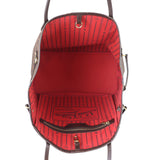 Louis Vuitton Neverfull MM Damier Ebene Interior