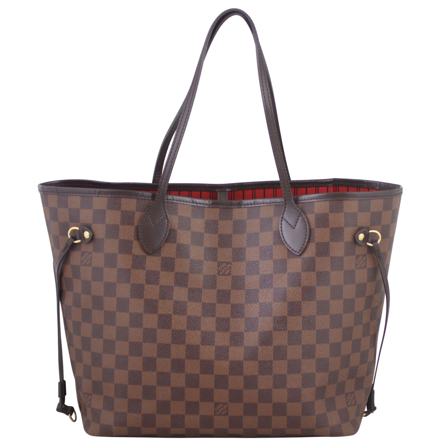 Louis Vuitton Neverfull MM Damier Ebene Front