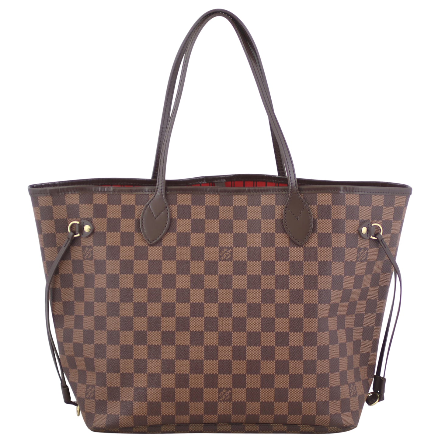 Louis Vuitton Neverfull MM Damier Ebene Back