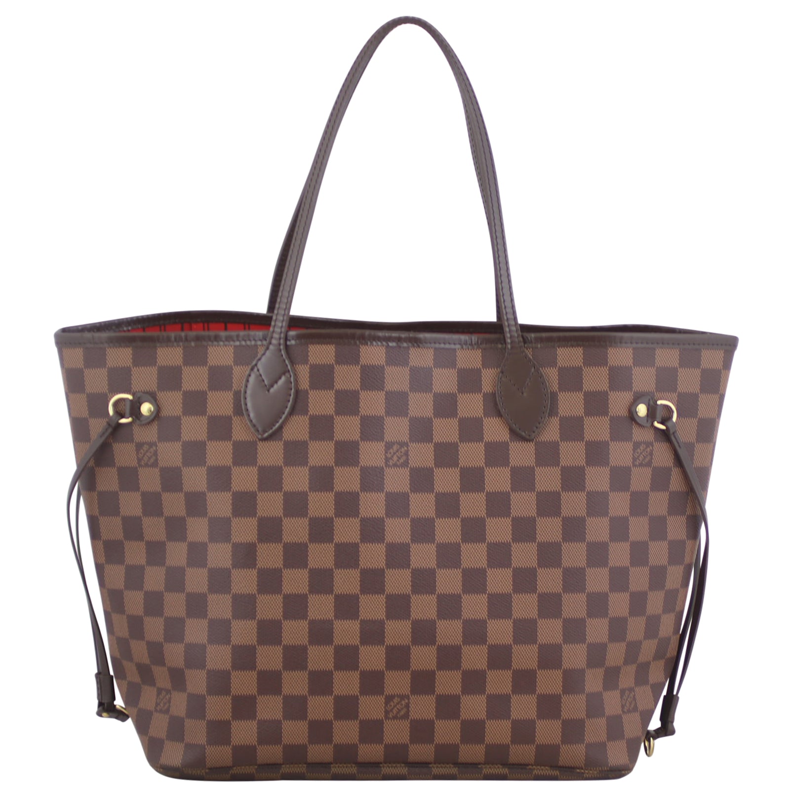 Louis Vuitton Neverfull MM Damier Ebene Front