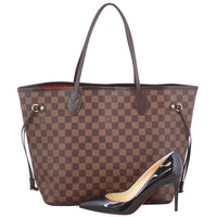Louis Vuitton Neverfull MM Damier Ebene Shoe