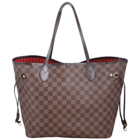 Louis Vuitton Neverfull MM Damier Ebene Back