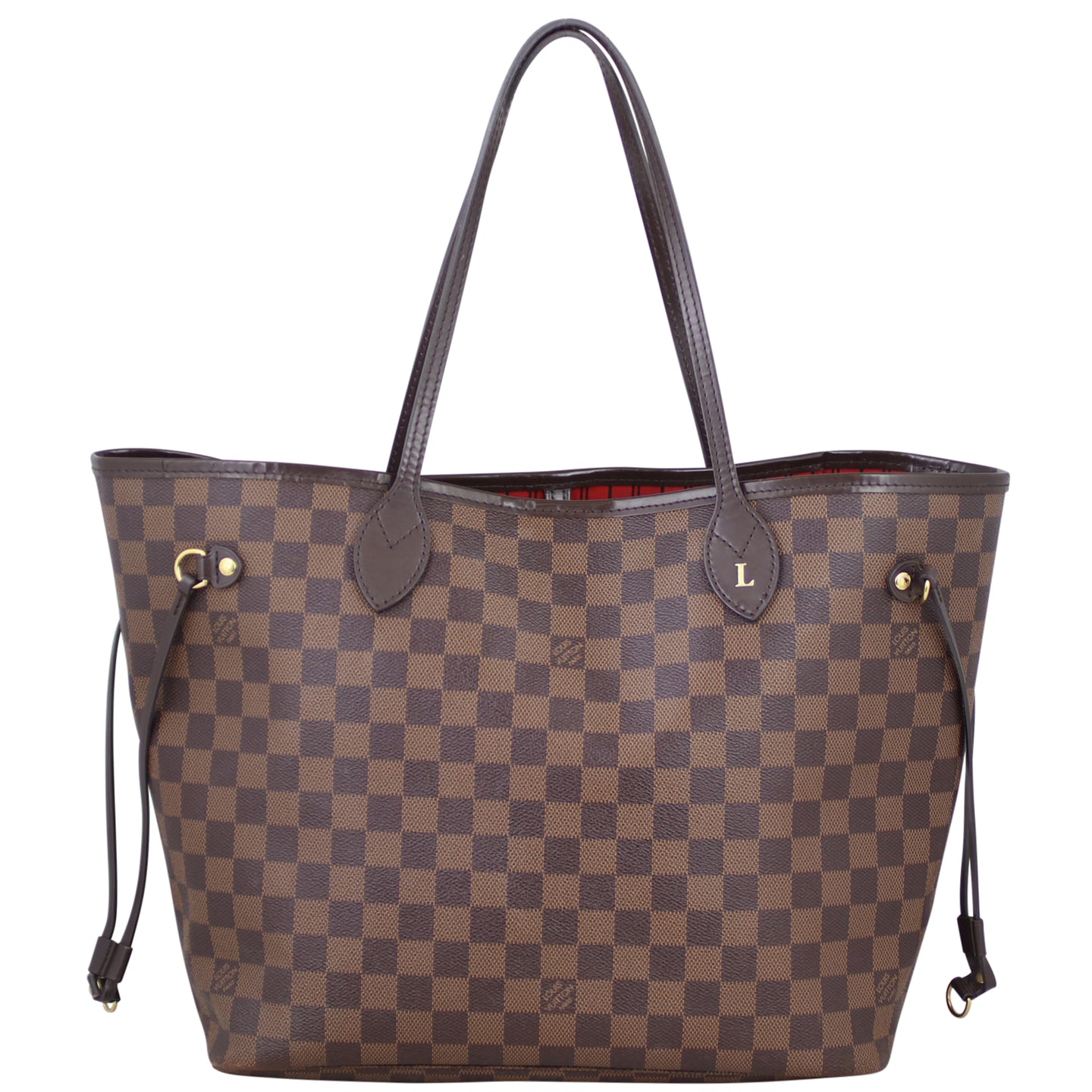 Louis Vuitton Neverfull MM Damier Ebene Front