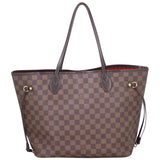 Louis Vuitton Neverfull MM Damier Ebene Back