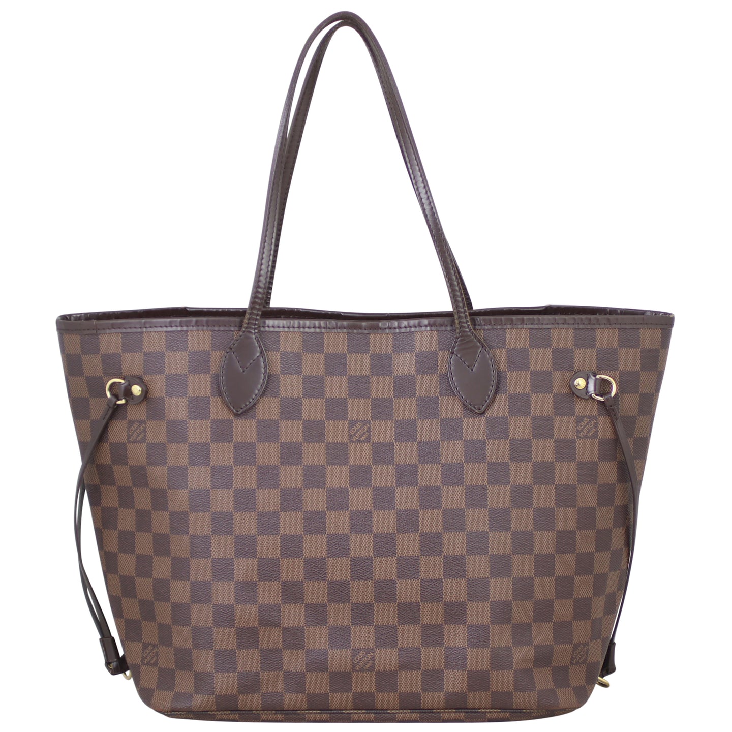 Louis Vuitton Neverfull MM Damier Ebene Front